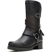 Amazon.com | Harley-Davidson Women's EDA Leather Motorcycle Casual